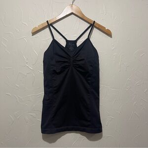 ⚡️$10 DEAL⚡️ LL Bean black cinched chest fitted athletic tank top (medium)